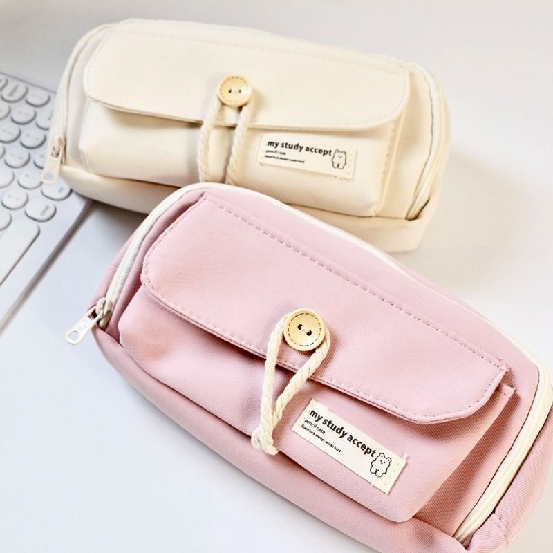 

Kotak Pensil Kawaii Large Capacity Tempat Pensil Aesthetic Korea Pensil Case Lucu Pensil Tas Berpartisi Untuk Sekolah