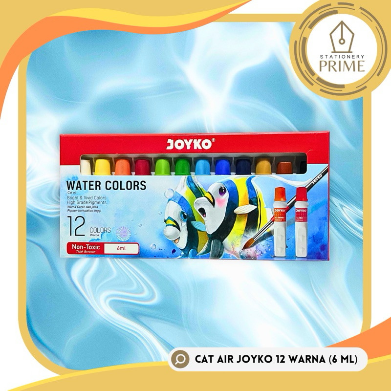 

Cat Air Joyko / Water Colors JOYKO 12 Warna (6 ml)