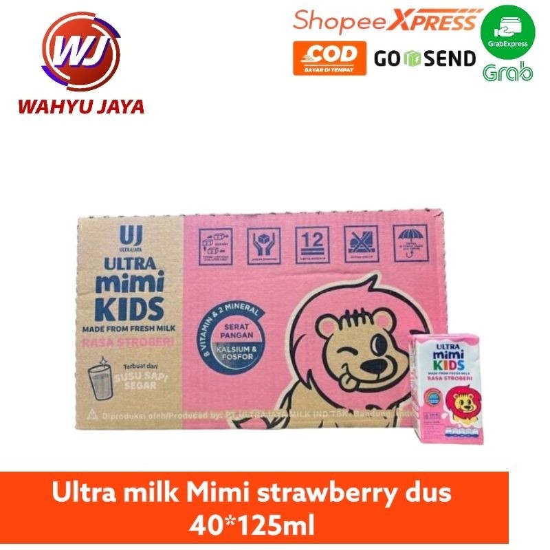 

Ultra milk Mimi strawberry 125ml dus @40