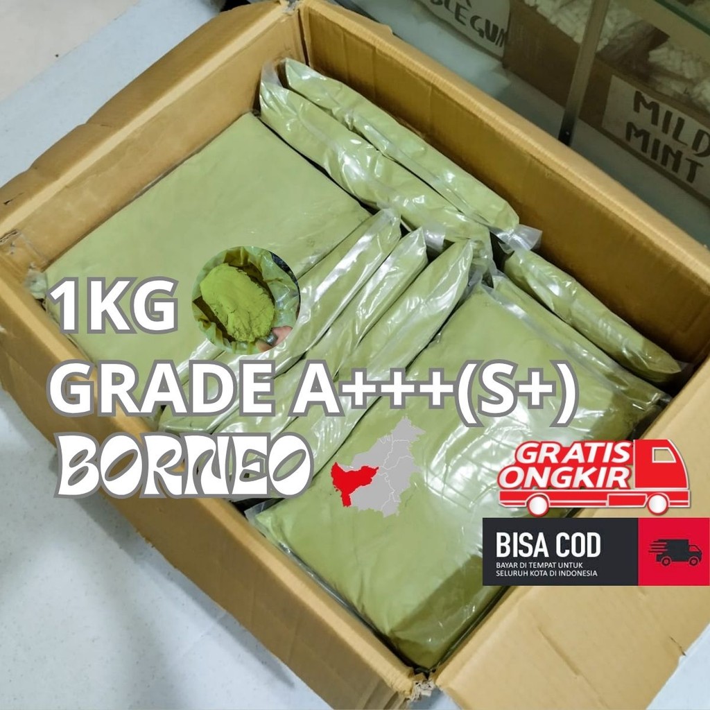 

atom purikkk Premium Super Green keratonn Kalbar Green Green Teh Kopi Alam Kalimantan A+++(S+) 1kg