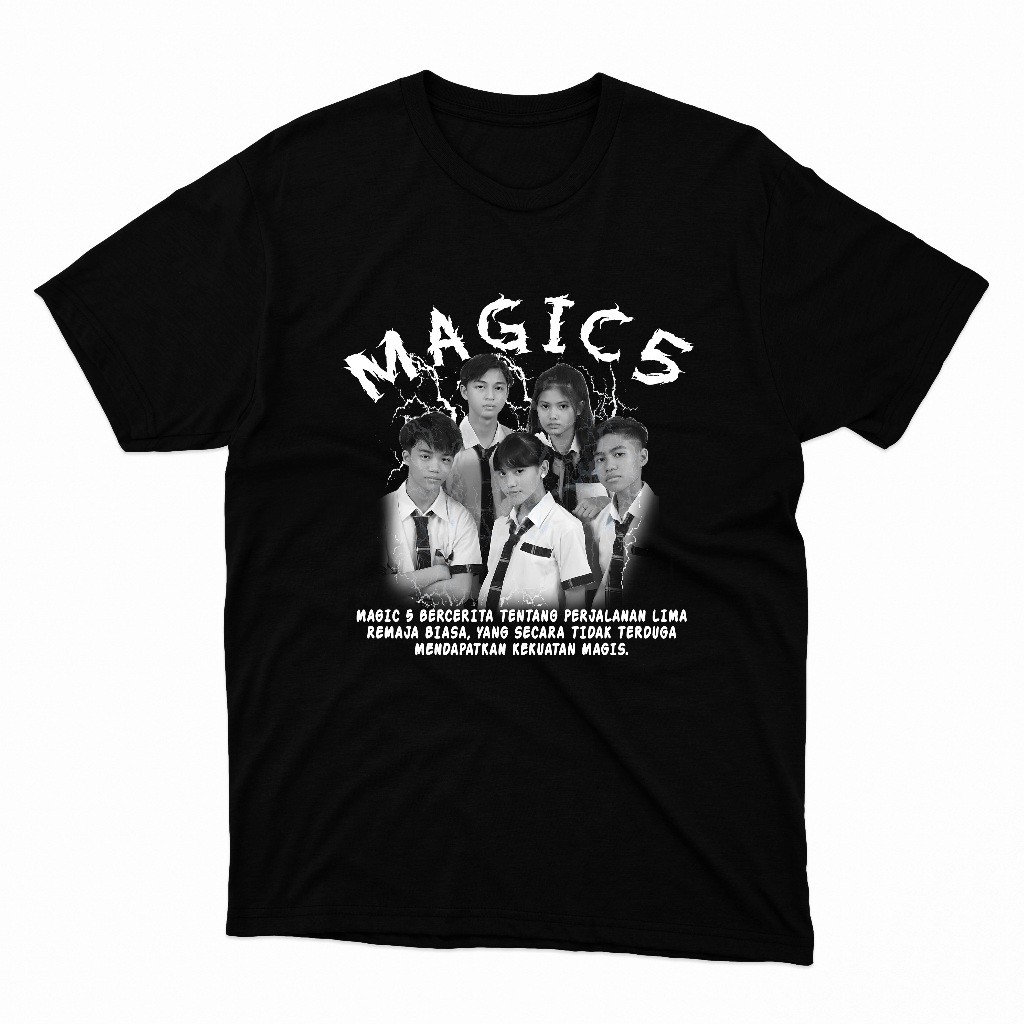 MAGIC 5 - Kaos Versi Metal Magic 5 - V7 - Unisex - TC Combed 30s