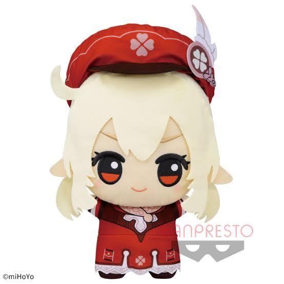 Banpresto Genshin Impact Chibigurumi Plush Klee Jumbo