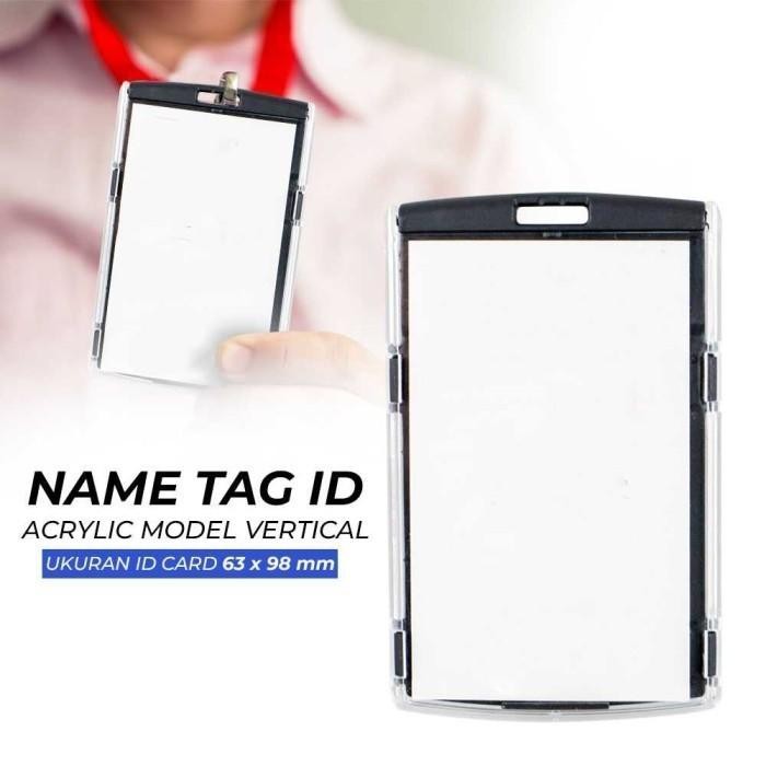 

EAQP Name Tag ID Acrylic Model Vertical 71431W