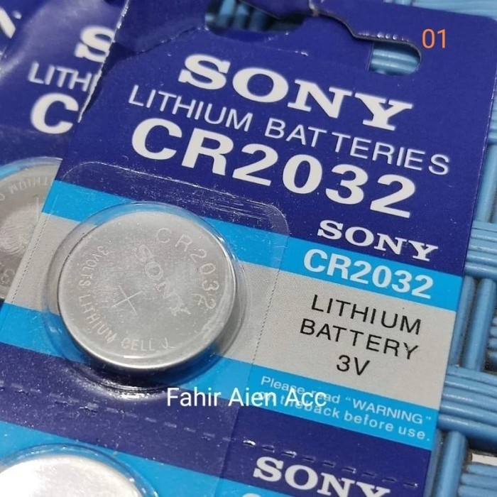 BATERAI 2032 CR2032  BATRE BATRAI REMOT  BATYERY REMOT MOTOR HONDA PCX AEROX ADV VARIO - SONY-2032