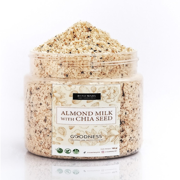 

Collagen Almond Milk with Chia Seed - Susu Almond dg Kolagen & Chia Seed-Tinggi Serat & Antioksidan