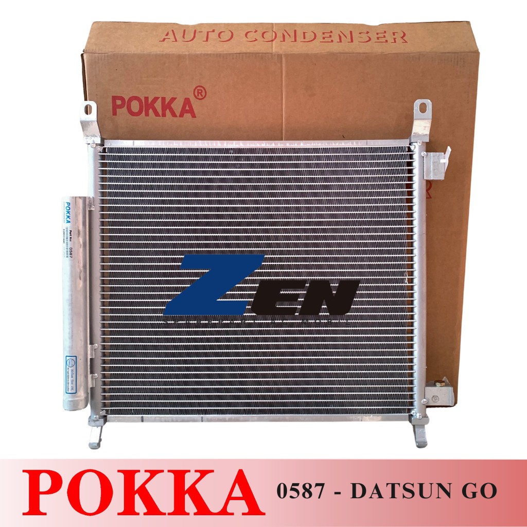 KONDENSOR AC MOBIL DATSUN GO CONDENSOR DATSUN GO POKKA 0587