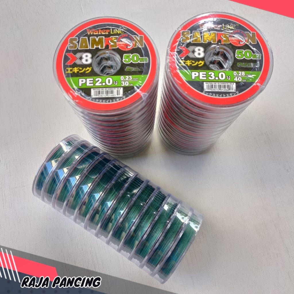 SENAR WATERLINE PE SAMSON X8 50 METER CONNECTING