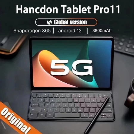 Tab Pro11 (16GB+1024GB)11.6inch"IPS Screen Tablet Android 12 8800 mAhDual Sim Card advanTablet Murah