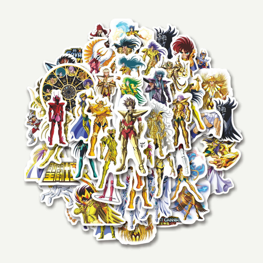 

Sticker Pack Sticker Anime Saint Seiya | Sticker TUMBLR | Stiker LAPTOP KOPER HELM