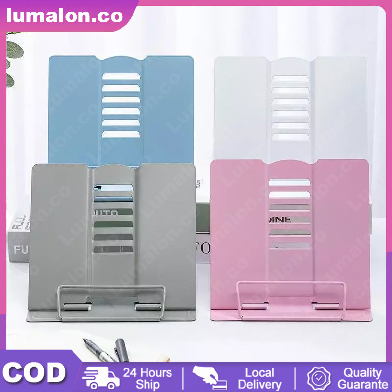 

COD Alat Baca Pegangan Buku Berdiri Book Stand Reading Holder Adjustable