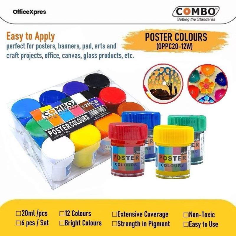 

Cat Poster Colours COMBO 6-12 Warna