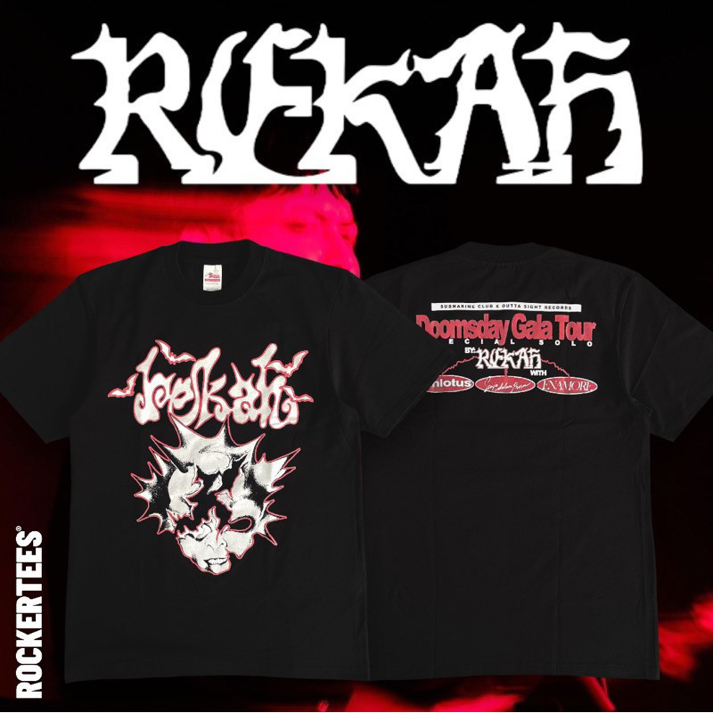 【Barang Spot】REKAH - Doomsday Gala Tour ‘Special Solo’ T-Shirt | Original Merchandise