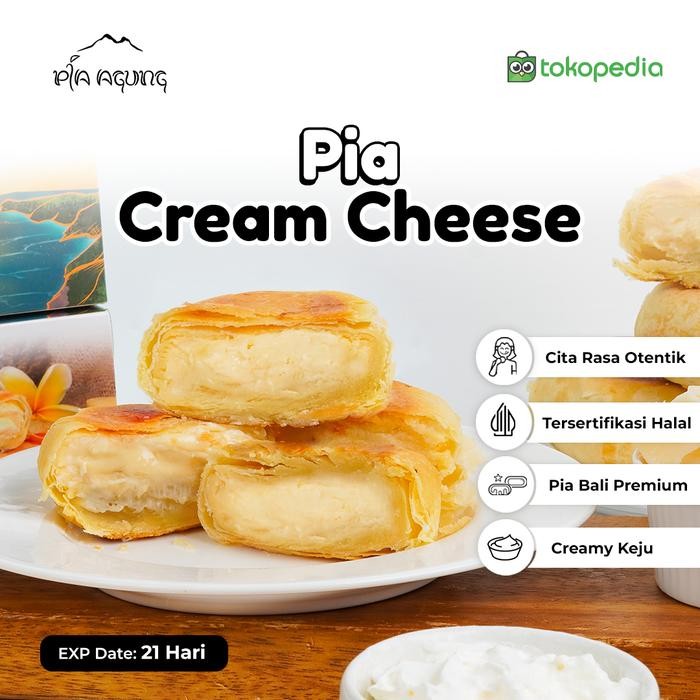 

Kue Pia Cream Cheese gurih lumer dari Bali [terlaris]