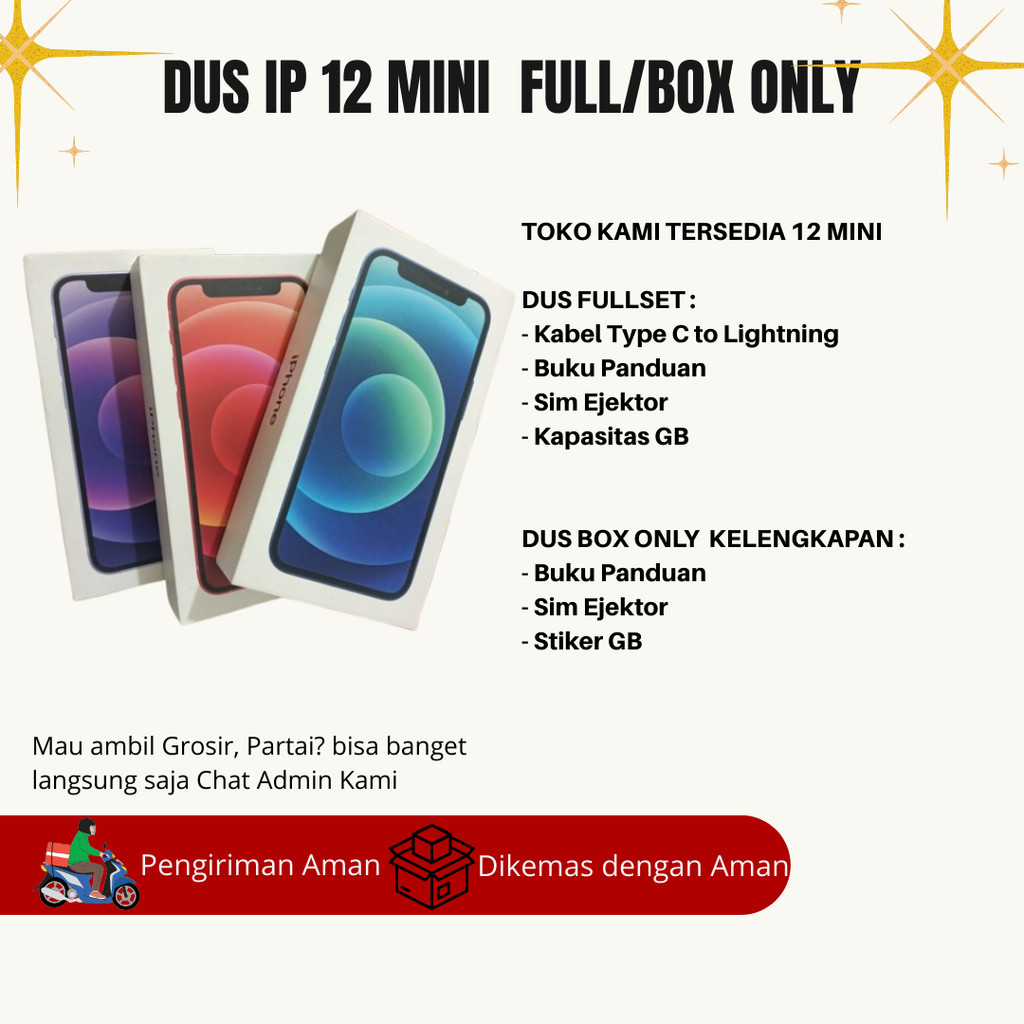 

Dus box Kotak 12 / 12 Mini Termurah - Grosir dus89