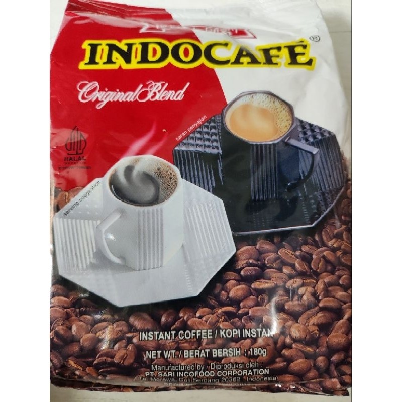 

Indocafe Original Blend 180gr (Refill Pack)
