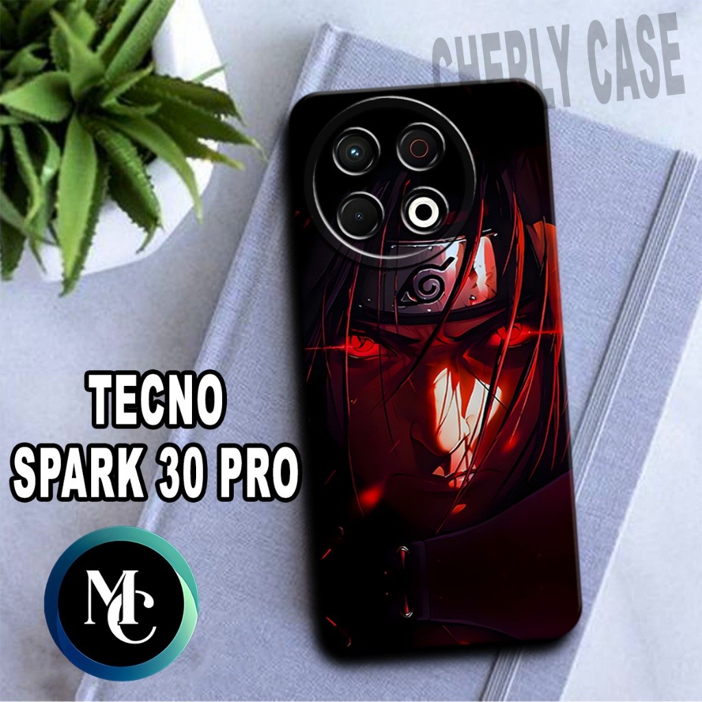 CC16/ Softcase karet lentur untuk TECNO SPARK 30 PRO/Motif ANIME /case TECNO SPARK 30 PRO/kesing TEC