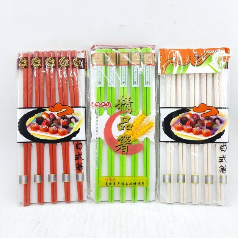 Sumpit ulir melamin sumpit serbaguna 22cm