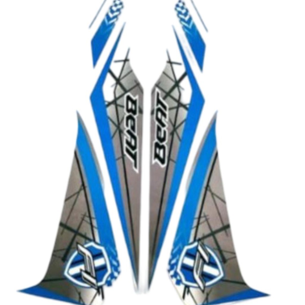 Stiker Striping Motor Honda Beat FI Eco 2016 2017 Full Body - Motorcycle