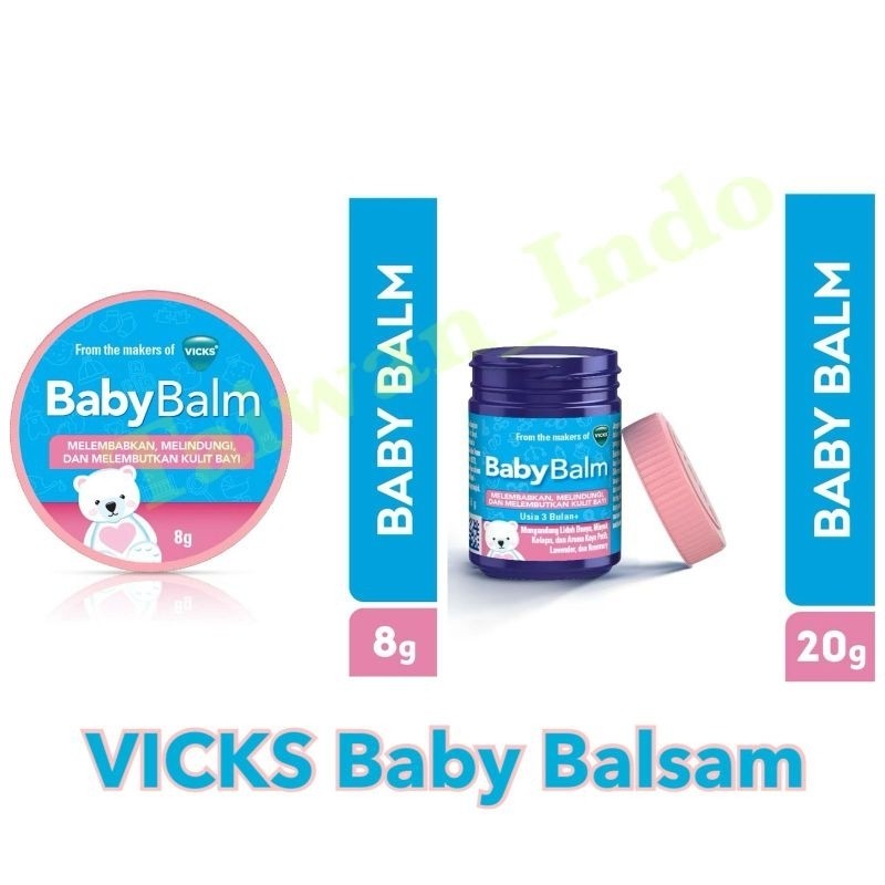 Vicks Baby Balsam 50gr | Balsem Bayi / Anak Germany