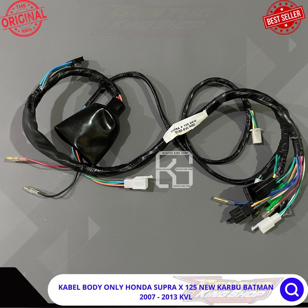 KABEL BODY ONLY HONDA SUPRA X 125 NEW KARBU BATMAN 2007 - 2013 KVL