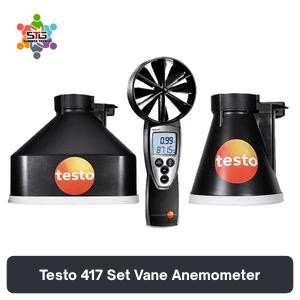 

Testo 417 Set 1200×200mm and 330×330mm Vane Anemometer Set 0563 4171