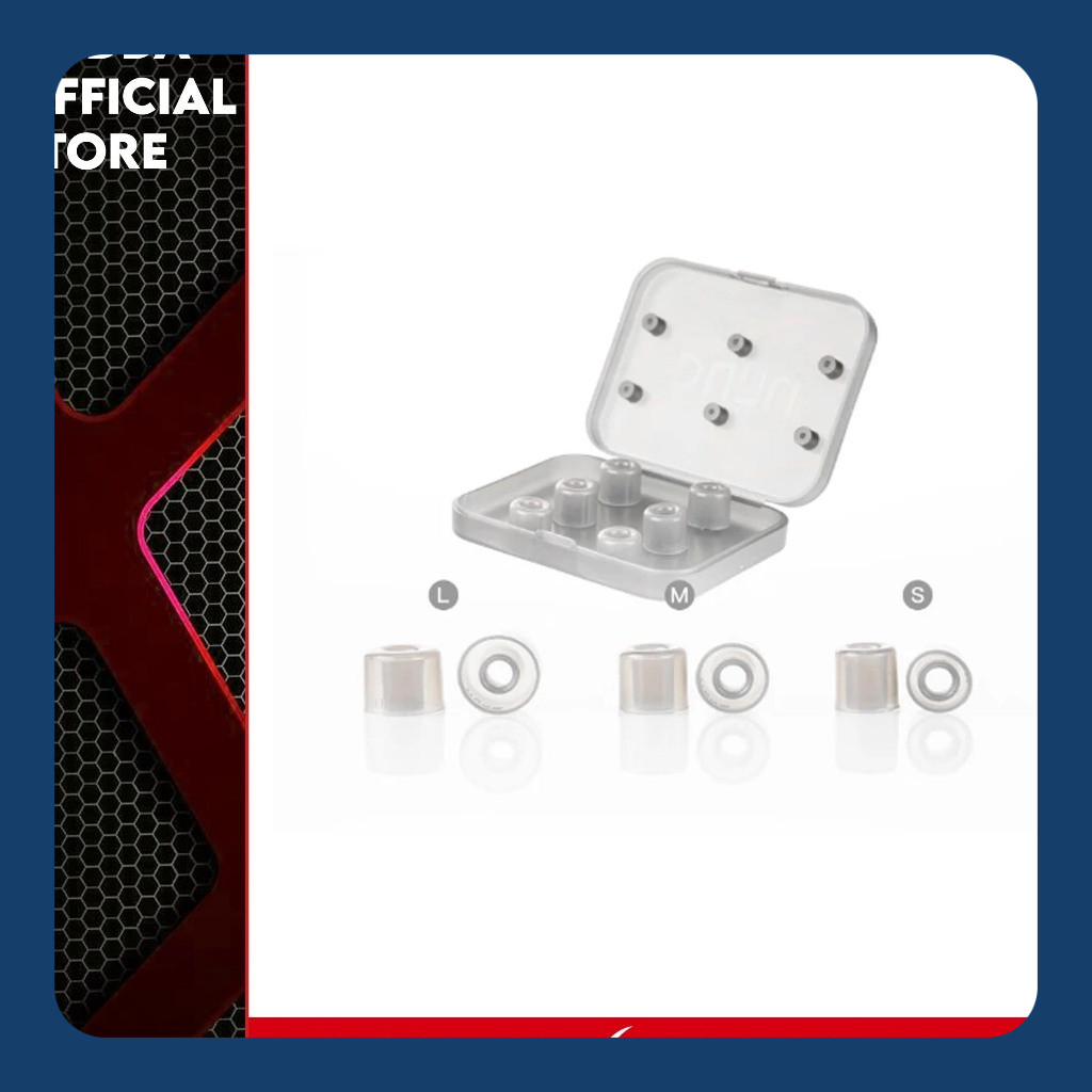 DUNU S&S (Stage & Studio) Flat Cylindrical Silicone Eartips DUNU SS