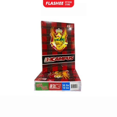 

Flashee 1 Pack Buku Tulis Campus 36 Lembar Buku Tulis BMC Campus Menulis Dengan Nyaman Dan Rapi