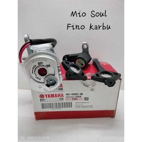 KUNCI KONTAK SET YAMAHA MIO SOUL LAMA MIO SOUL FINO KARBU ORIGINAL 14D