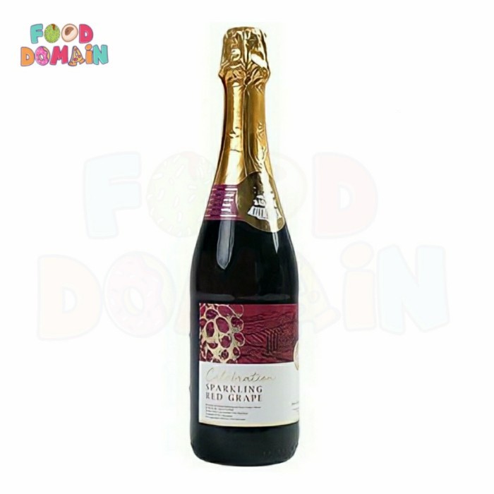 Star Village Sparkling Red Grape Drink Non Alcohol 750ml - Halal
