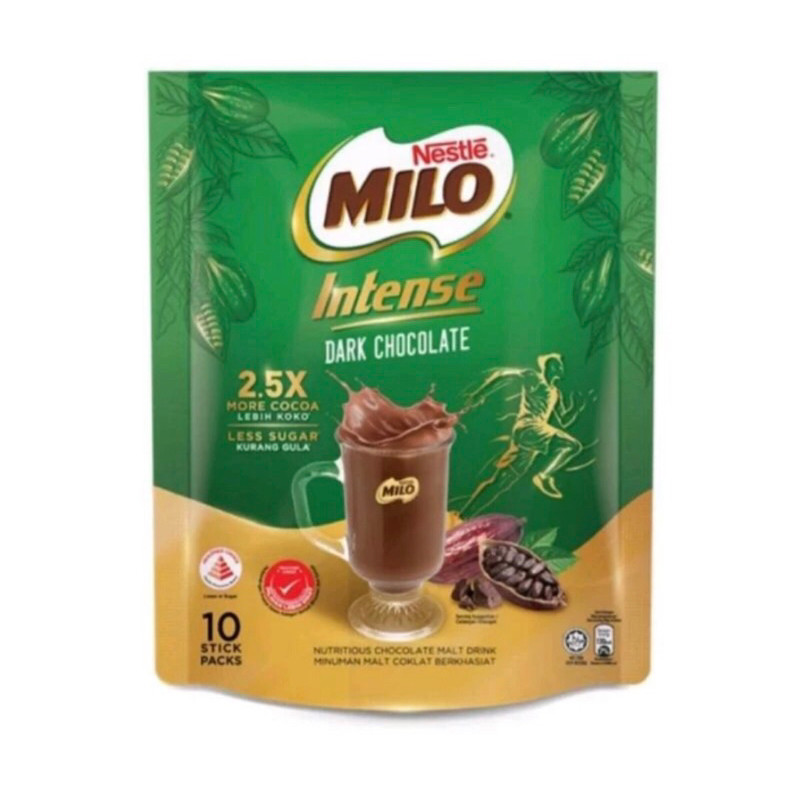 

PROMO!!! Milo intense dark chocolate less sugar ed 09/25