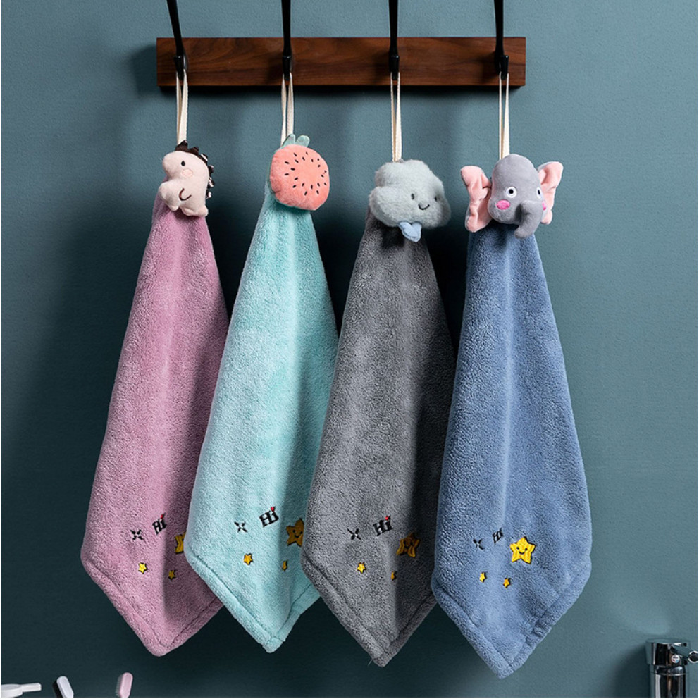 Handuk Lap Tangan Dapur Serbaguna Kain Lap Premium Tebal Kain Lap Gantung Hand Towel Premium Lucu