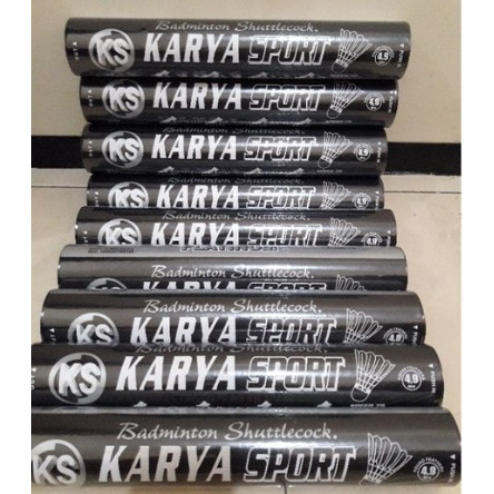 Shuttlecock Karya Sport Platinum / kok karya sport Hitam (KS) CO
