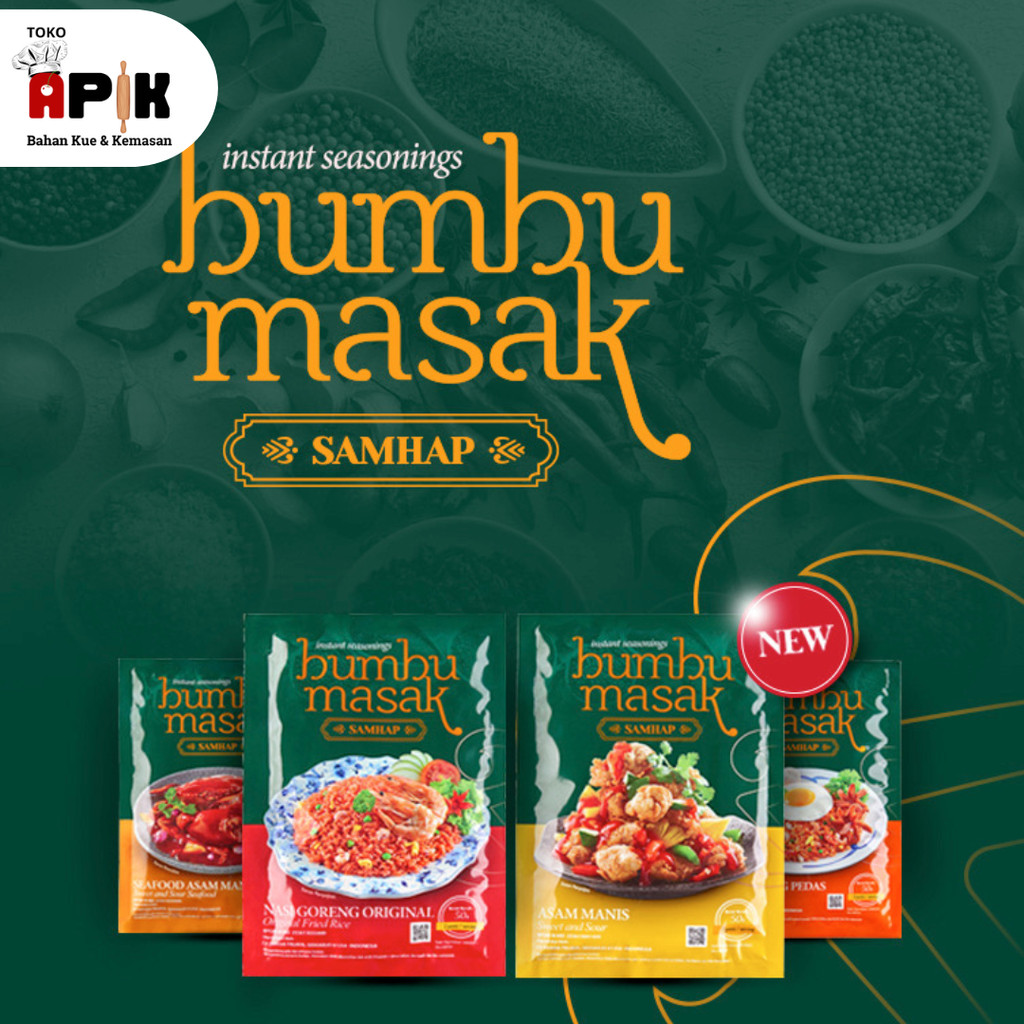 

Samhap Bumbu Masak Sachet 50gr / Instant Seasoning / Bumbu Masakan Praktis