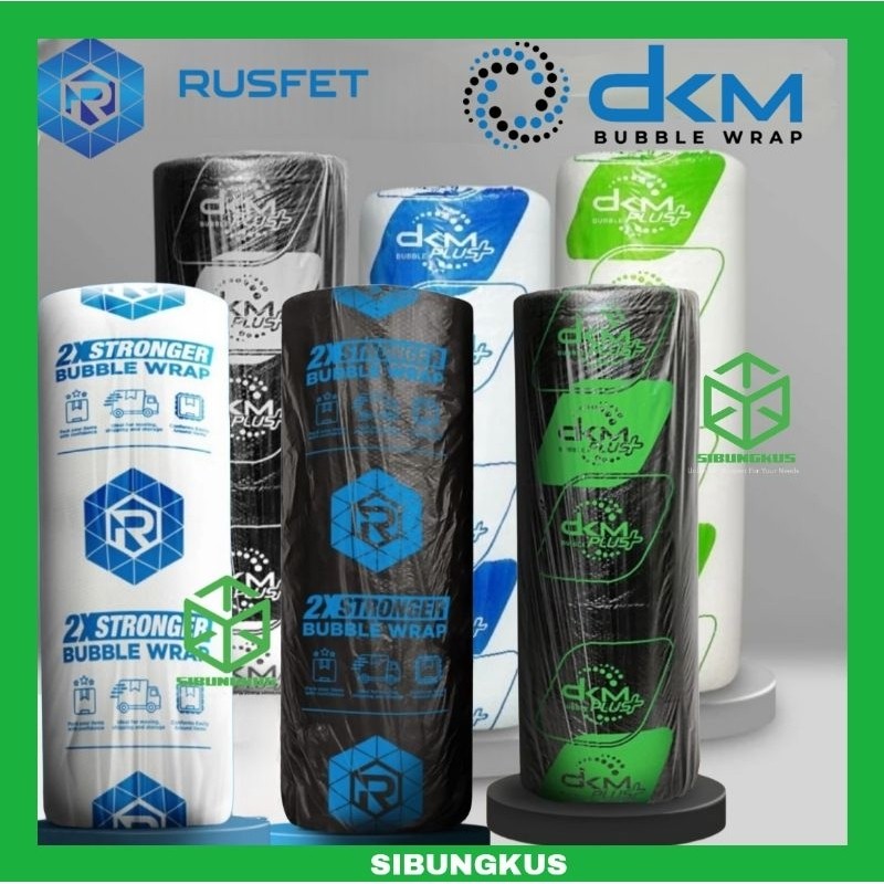 

KAYDEN STORE PLASTIK PACKING BUBBLE WRAP 125X50 BENING PUTIH HITAM SUPER TEBAL RUSFET DKM+ PREMIUM EKONOMIS TERMURAH 20X30 30X50 40X50 50X50 60X50
