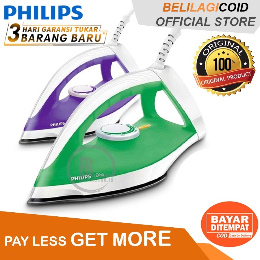 (ORI) Philips RESMI Setrika GC 122 / ORIGINAL SETRIKA PHILIPS GC122