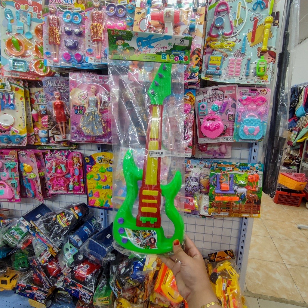 5024 Mainan Gitar Anak Musik Edukasi – Alat Musik Gitaran Klasik Anak Laki-laki & Perempuan