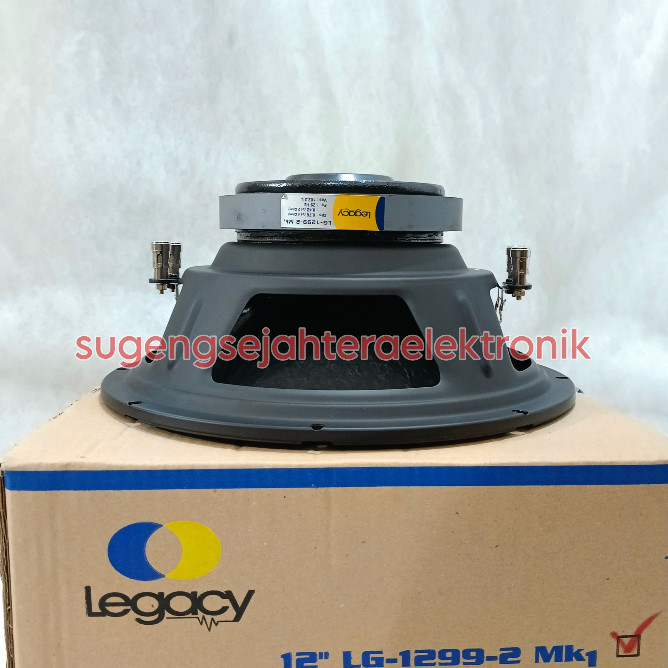 SPEAKER SUBWOOFER 12 INCH LEGACY 1299-2 Mk1 DOUBLE COILCO