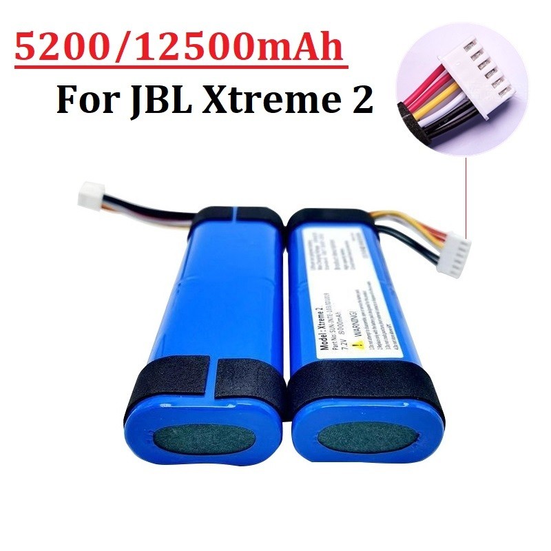 7.2V 5200/12500mAh Original Battery For JBL Xtreme 2 SUN-INTE-103 2INR19/66-2 ID1019 For JBL Xtreme2