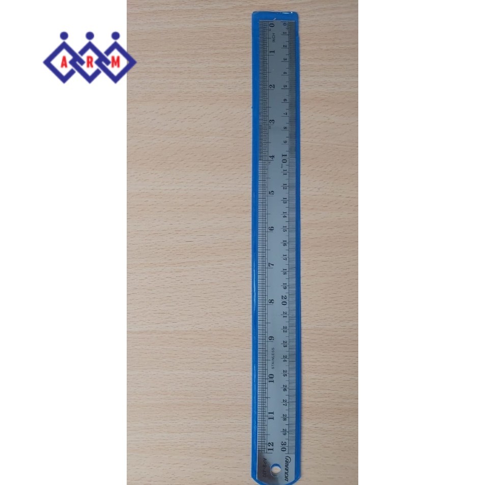

Penggaris Besi / Penggaris mistar 30 cm Murah + Best Seller