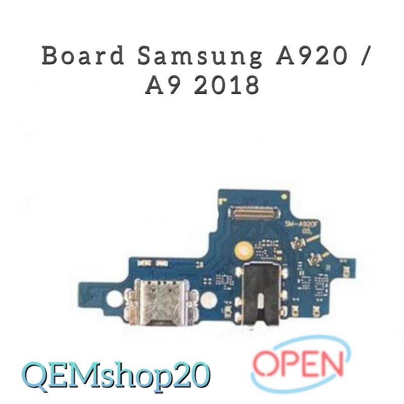 PROMO Flexible Board papan cas konektor charger Samsung a920 / A9 2018 plug-in HF ori ic