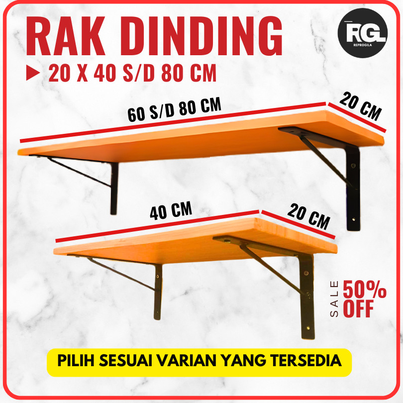 Promo Rak dinding tempel / rak dinding aesthetic / Ambalan dinding / Meja dinding tempel tembok