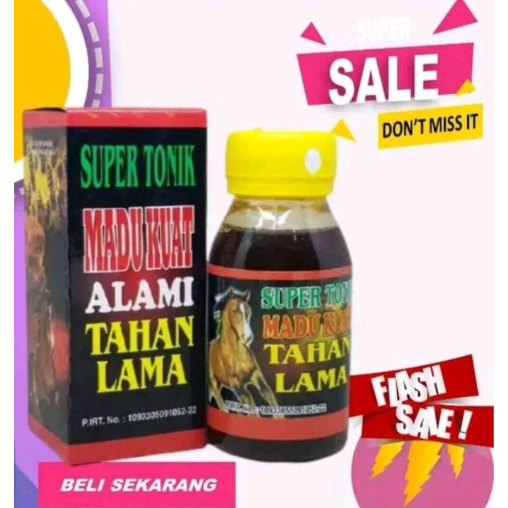 MADU TONIK BARU MADU STAMINA SUPER LIBIDO PRIA TAHAN LAMA - SALAM HERBAL1 BY itsherbal