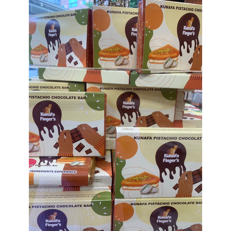 

Coklat Dubai Kunafa Finger Coklat Dubai Viral Malaysia Pustachio Lotus Chocolate