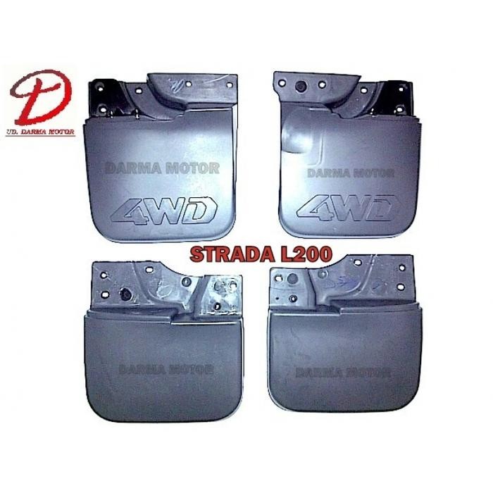 KARPET LUMPUR STRADA L200 MITSUBISHI - DEPAN - DEPAN KANAN