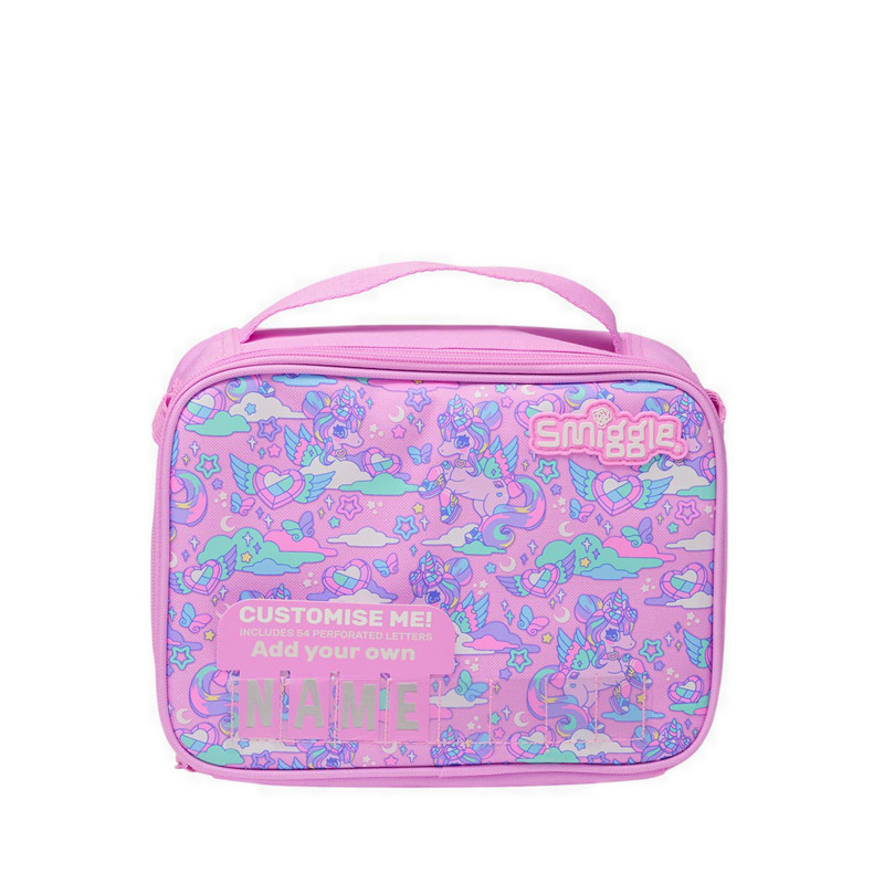 Smiggle Trailblazer Oblong Attach ID Lunchbox - IGL457021PNK