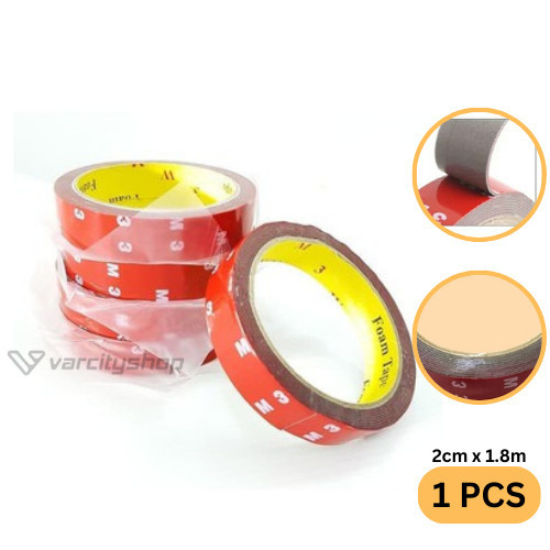 

E68 Double Tape 2CM 20MM Busa Perekat Foam Dobel Tape Dobel Tip