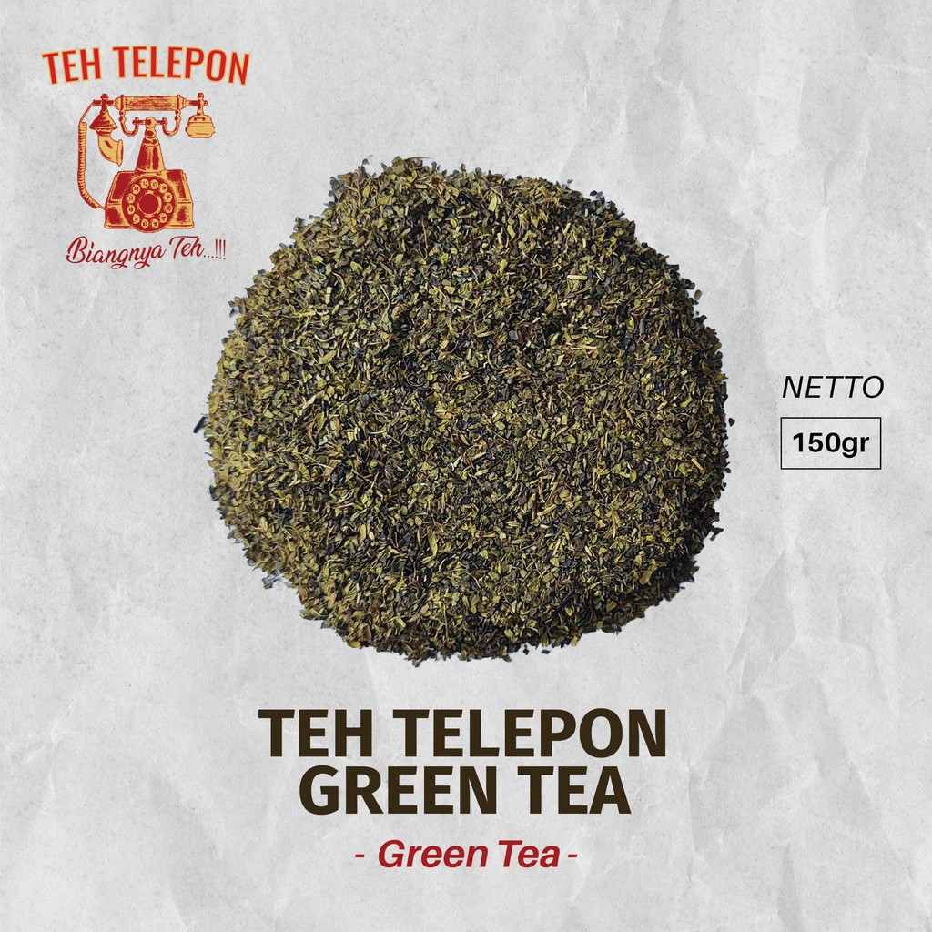 

Teh Telepon - Green Tea Bubuk Teh Hijau Bubuk 150gr