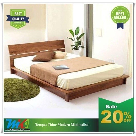 Ranjang tempat tidur dipan kayu jati terbaik dan  CO