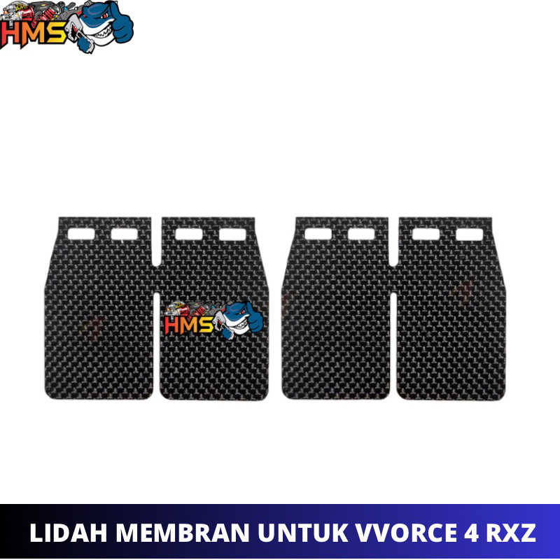 LIDAH MEMBRAN CARBON ORIGINAL VFORCE4 VFORCE3 MOTOTASSINARI V FORCE 4 VFORCE 3 NINJA RXKING RX-KING 