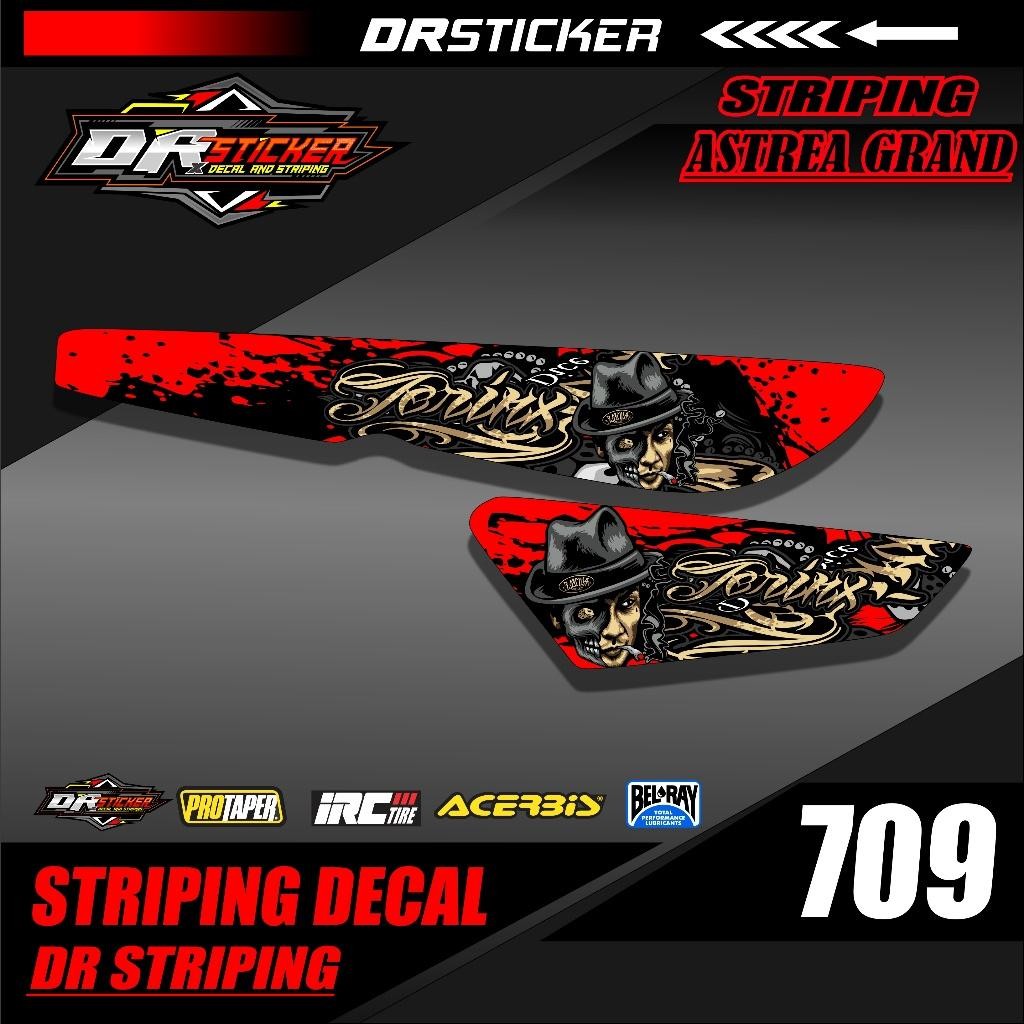 709 Striping Variasi Honda Astrea Grand - Striping Astrea Grand